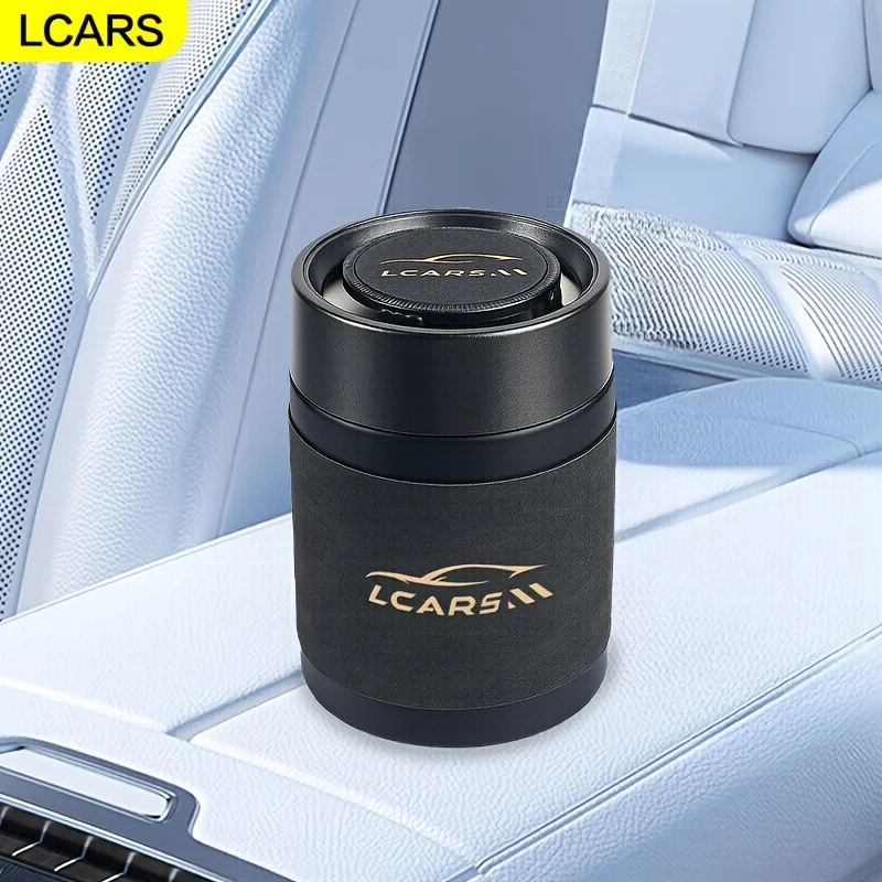 Lcars Large Capacity Luxury Car Solid Fragrance Gel, Dual-Use for Car and Home, Long-Lasting Light Scent, High-End Business Style for Suede, Car Air Freshener, Car Interior Decoration, Unisex Fragrance, Multiple Scent Options Including Oud, Ambergris, Musk, Cedarwood, Sandalwood