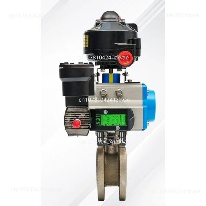 Pneumatic thin adjustment ball valve Standard ball valve Explosion-proof thin adjustment Pneumatic ball valve thin