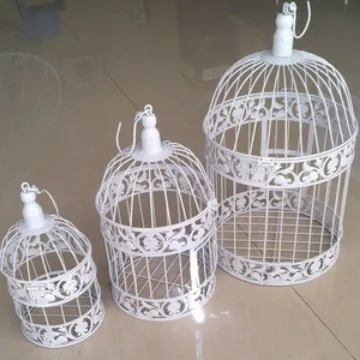 

Vintage European Iron Birdcage Decorative Home Wedding Hotel Photography Prop Small Centerpiece Table Decoration
