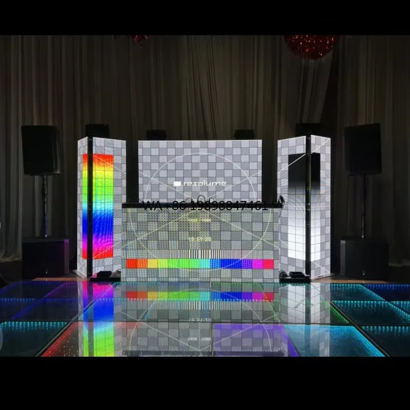 

Dj Booth Led Display Night Bar Ultra Thin Led Display Full Color Electronic Music Festival Night Bar Dj Booth Led Display