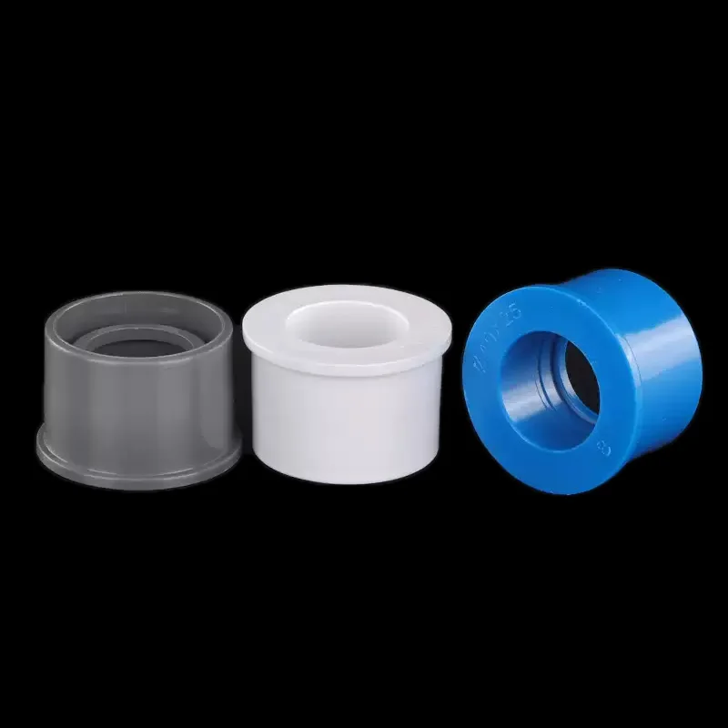 1-10pcs 20~90mm PVC Pipe Bushing Reducer Union Water Pipe Joints PVC Pipe Fillings Garden Irrigation Pipe Bushing