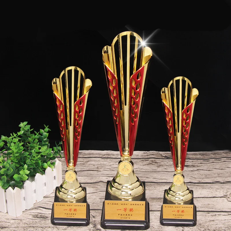 Universal trophies for sports series, including football, basketball, volleyball, dance and other MEDALS, can be customized