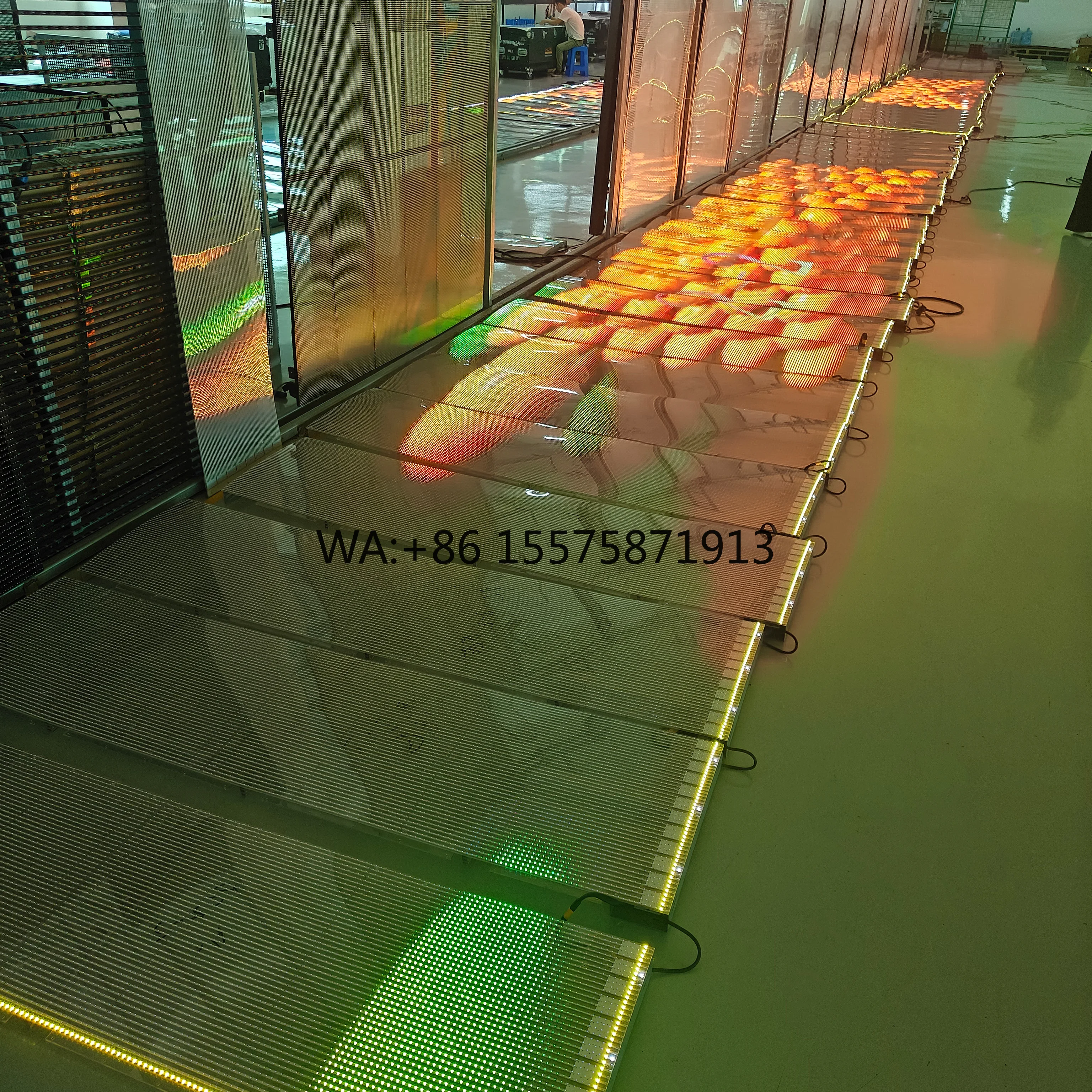 Customizable New Design High Quality Directly Adhered Glass Surface Displays Cheap Customize LED Film Screen Flexible