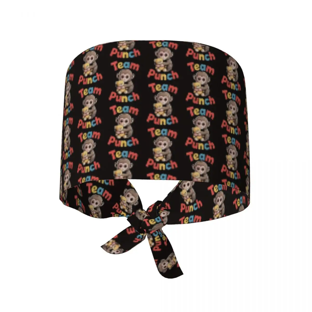 Medical Hat Team Punch Funny Monkey Work Scrub Cap For Unisex Women Soft Comfy Nurse Hats Popular Holder Long Hair Working Caps