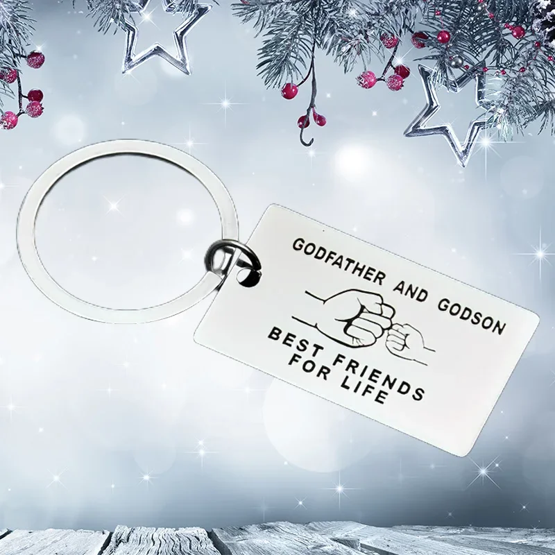 Рождественский-брелок-для-ключей-«Крестный-отец»-подвеска-«Лучшие-друзья-на-всю-жизнь»-семейные-подарки-брелки-подарки-«Крестный-отец»