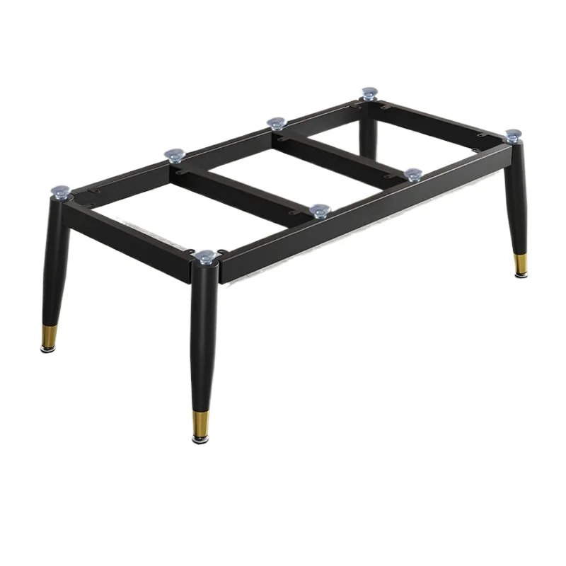 bracket base rock slab coffee table small apartment short foot table frame wrought iron light luxury table tripod