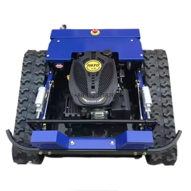 Wmwmnu for RC Slope Lawn Mower Tracked All Terrain Remote Control Robot Weed Mowing