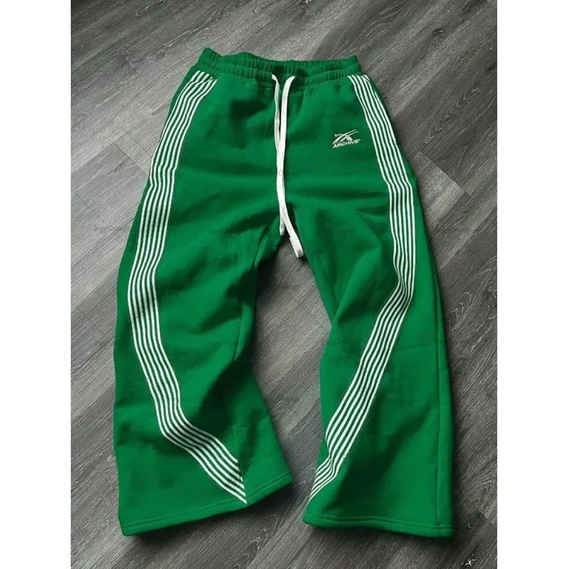 مطرزة أسود رمادي سراويل تقليدية كامو وظيفية التكتيكية وظيفية الرجال النساء قسط الركض الرباط Sweatpants #4