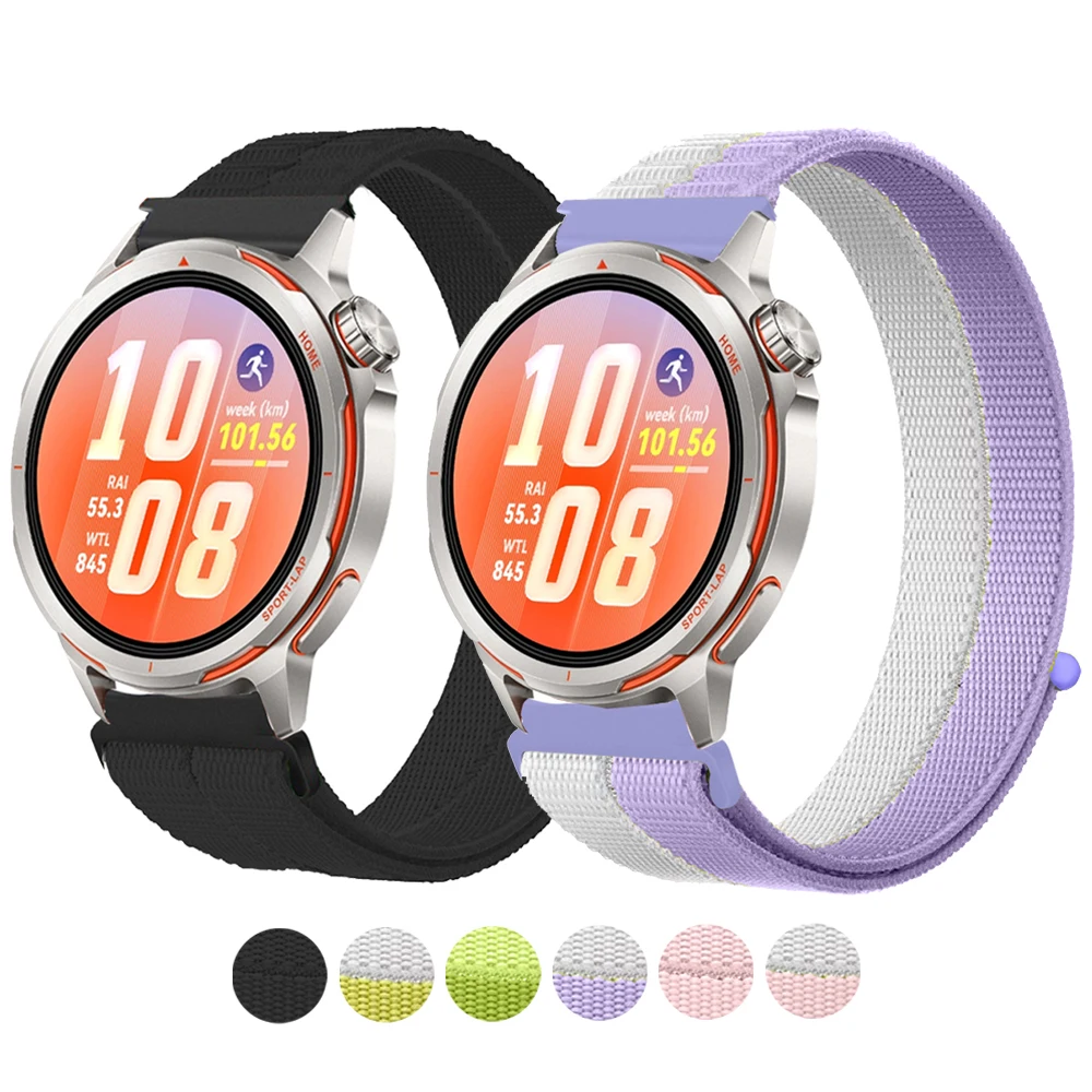 Atmungsaktives Nylon-Armband für Huawei Watch GT 6 6Pro GT5/4/3/2 46mm 42mm Watch 5 4 Pro Sport-Schlaufenarmband Huawei GT Runner 2 Gürtel