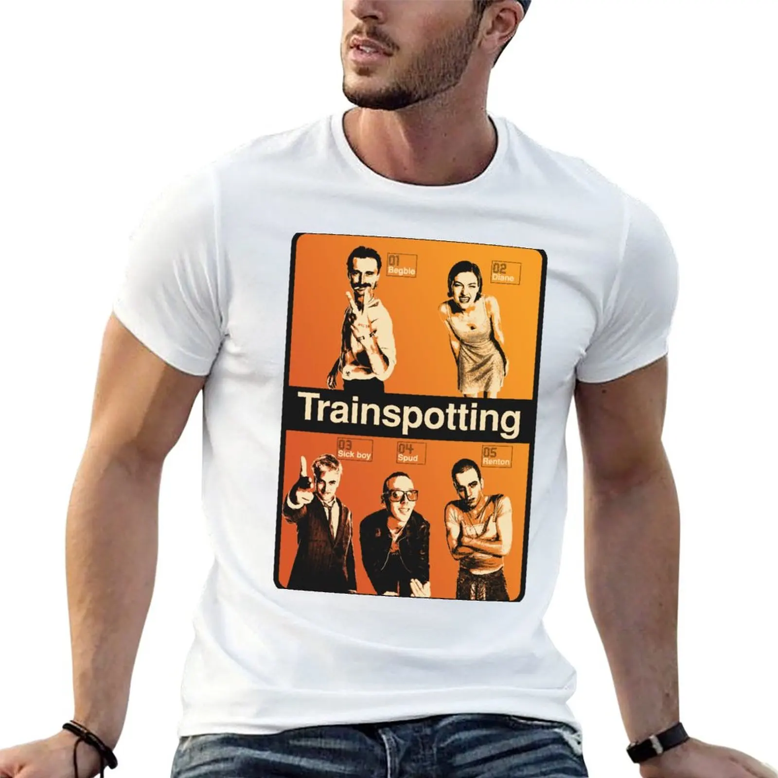 Trainspotting T-Shirt Fashion Casual Short Sleeve Top