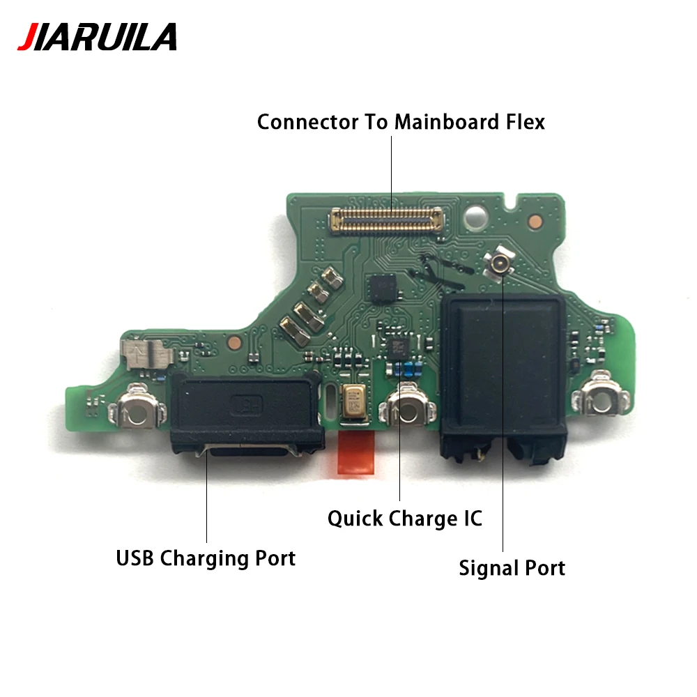 NEW USB fast Charging Port Dock Charger Plug Connector Board Flex Cable With Mic Microphone For Huawei Nova 5T 7 8 9 10 Pro Se