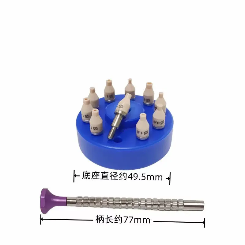 1 Set High Precision Watch Hands Fitting Tool 10 Sizes Setting Press Presser Setter Watch Repair Install  Tools For Watchmaker image 6
