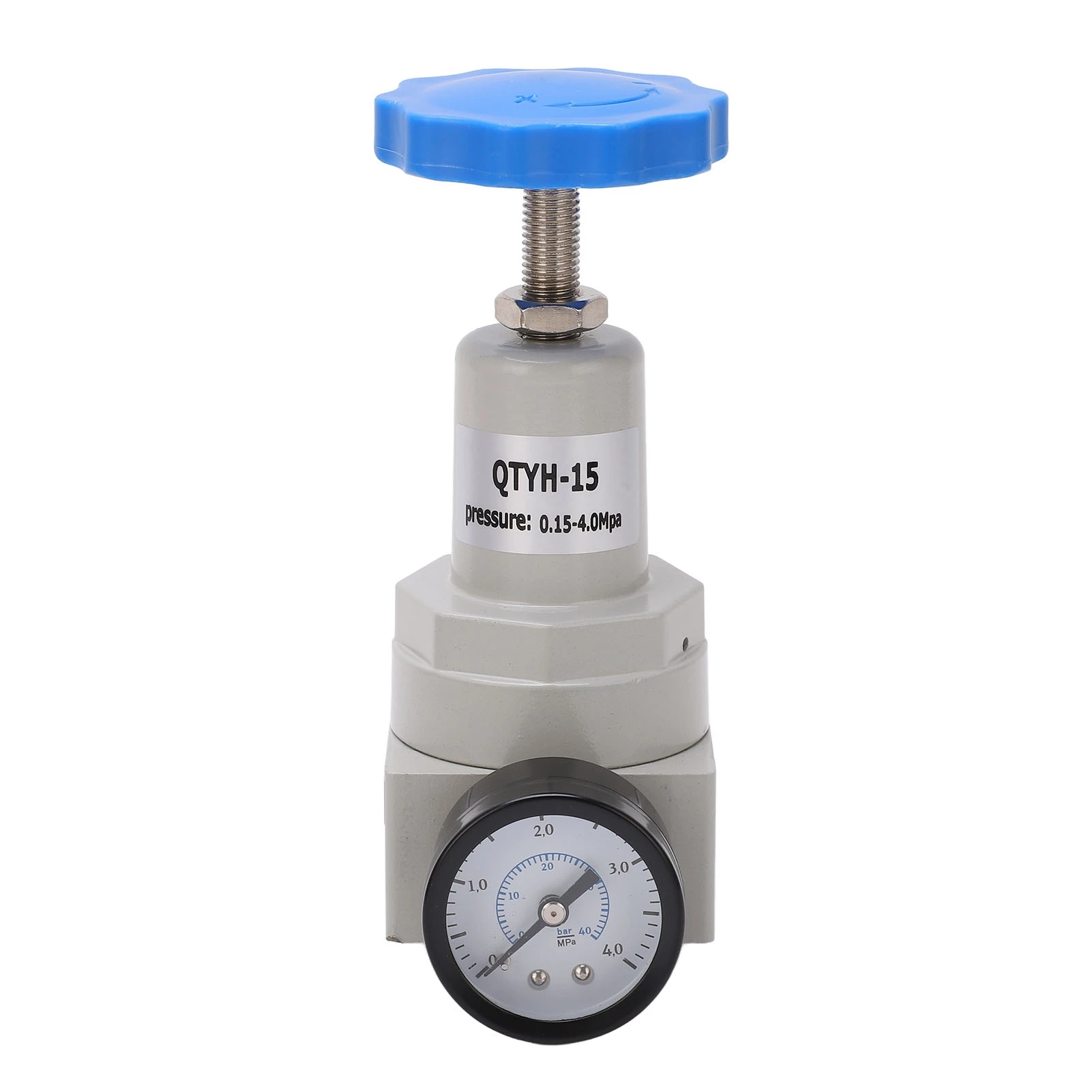 Air Pressure Regulator Automatic Relief Valve Controller Aluminium Alloy with Gauge