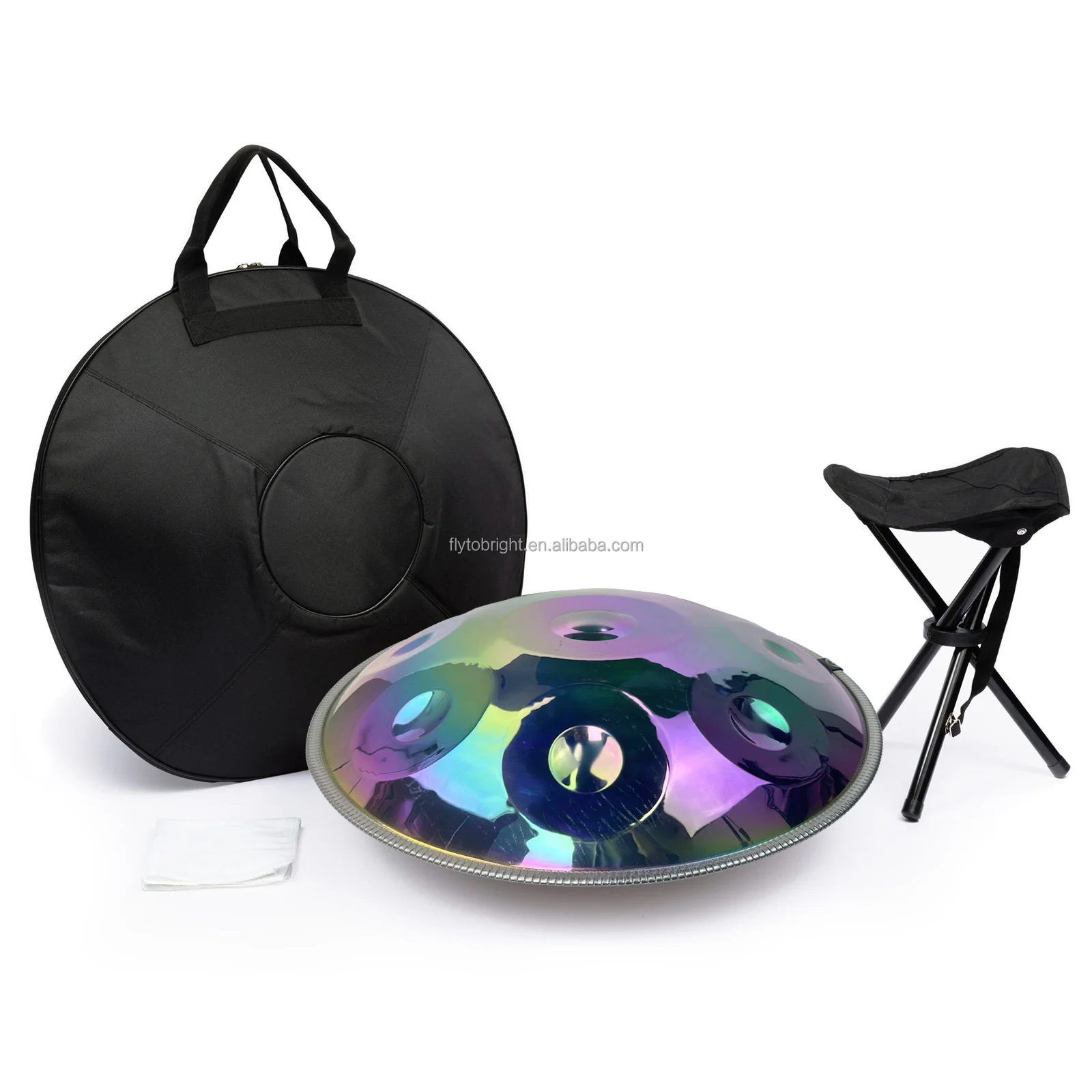Cozy 22 Inches Stainless Steel Handpan Kurd Drum Instrument 432/440 Hz 9/10/12/14 Notes Drum Sizes 432/440 Hz 9/10/12/14 Notes view 5