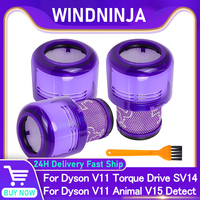 HEPA Filter Replacement Parts For Dyson V11 Torque Drive V15 Detect V11 Animal SV14 Cordless Vacuum Compare to Part 970013-02