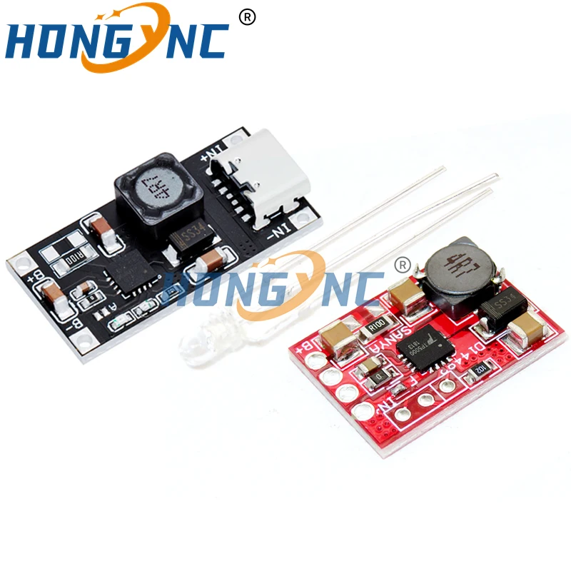 TP5000 DC 4.5v-9v 4.2V/3.6V 1A Lithium Battery Charging Board Lithium Iron Phosphate Charger Flash Power Supply Module