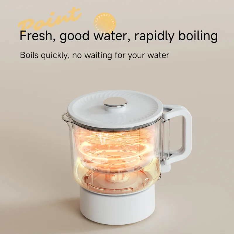 غلاية قابلة للطي، غلاية منزلية محمولة، غلاية كهربائية صغيرة للسفر، طباخ كهربائي صغير، نودلز فورية