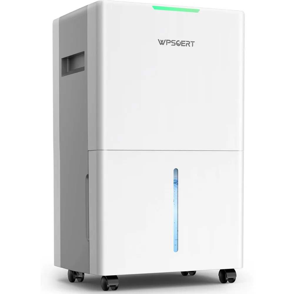 

4000 sq.ft Dehumidifier for Basement, 45 Pint Dehumidifiers for Home with Drain Hose, WPSOERT Smart Compressor Dehumidifies for