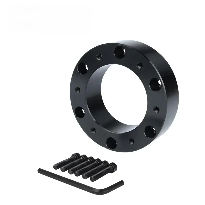 25mm Steering Wheel Spacer 6‑Hole Hub Spacer Heighten Increased Pad Adapter For Models With Modified Steering Wheel Base