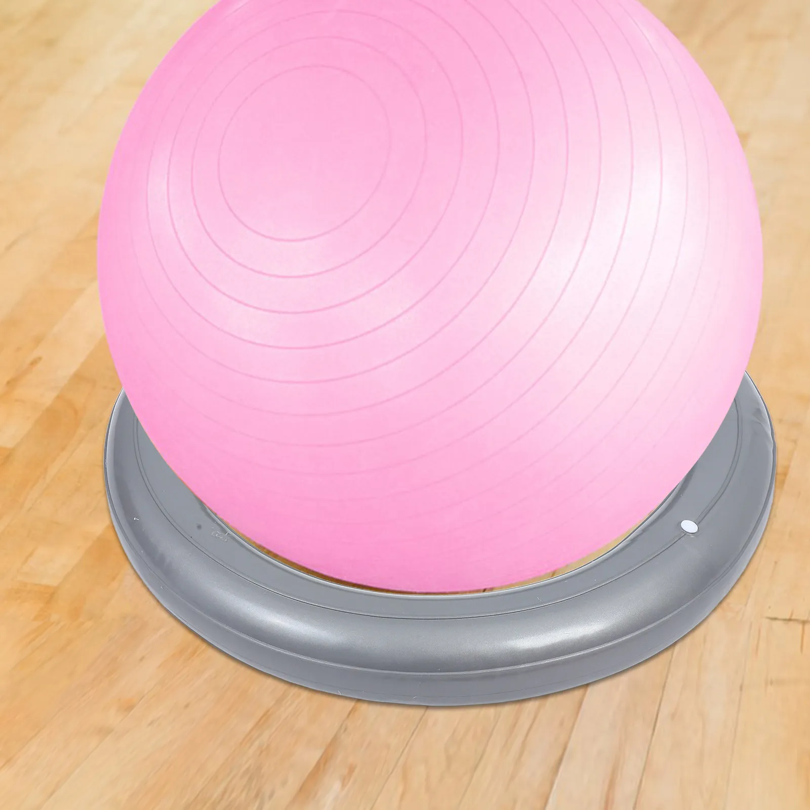 PVC Yoga Ball Stability Base Ring Anti-Roll Secure Fixation Stand for Office Gym Exercise Ball Holder Floor Fitness Display