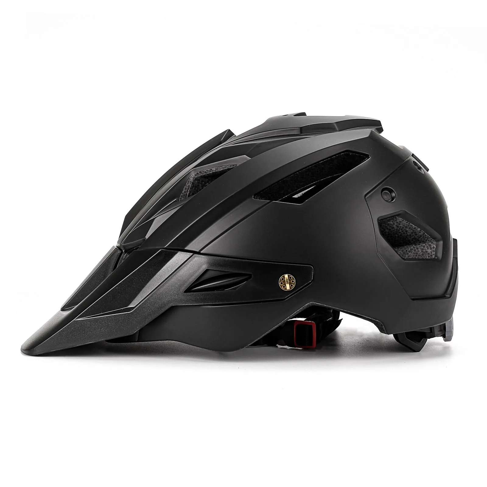 Removable and Adjustable Bicycle Helmet for Mountain Biking, Helmet with Goggles, Speed descent, Safety, AD032-J783