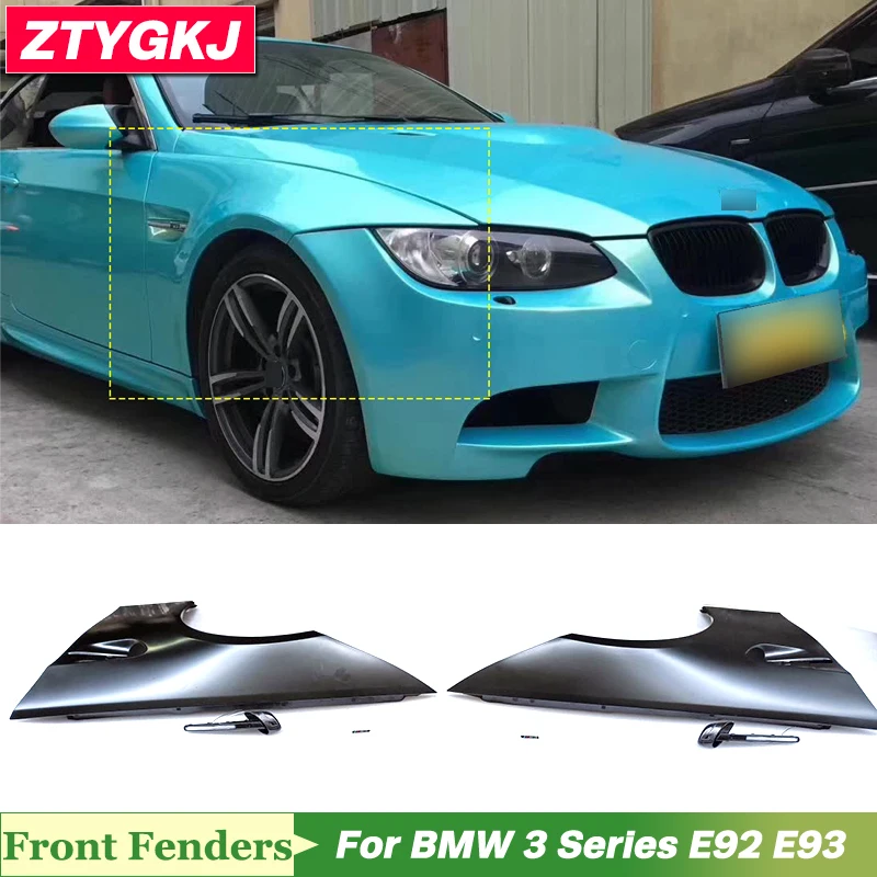 

Неокрашенные передние кранцы из железа для BMW 3 серии E92 E93 325i 330i Coupe Change M3 Style 2005-2013