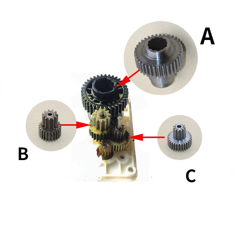 For Hyundai Santa Fe Tucson Kia Sorento Electronic Handbrake EPB Module Motor Gear Actuator Repair Kit