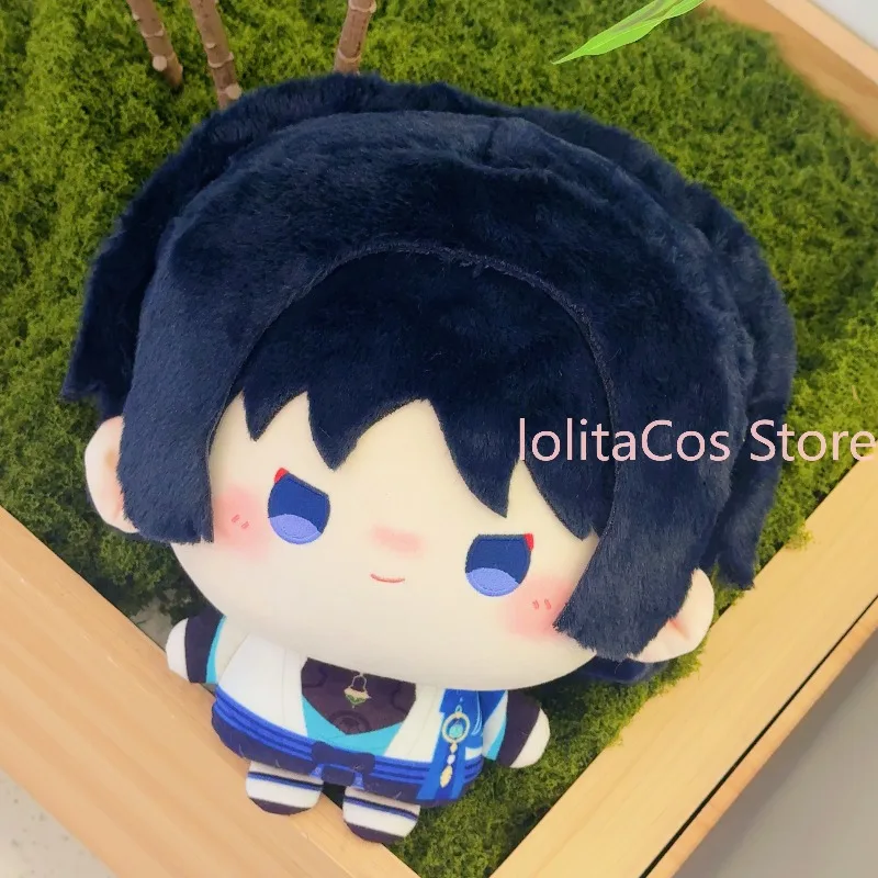 

Плюшевая кукла-подушка 35 см Genshin Impact: Сяо, Чжун Ли, Венти, Странник. Аниме-игрушка для обнимания, подарок на день рождения для девочки, на Рождество, для косплея.