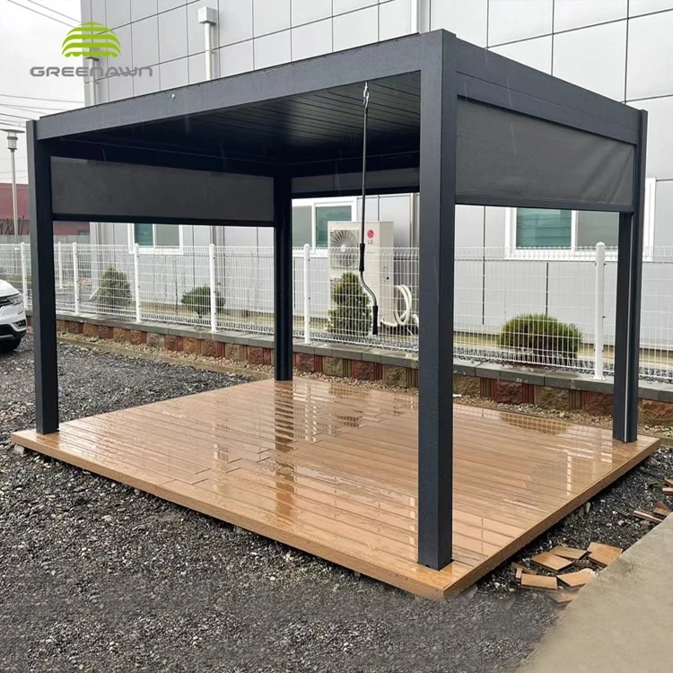 

Led Strip Light Kit Pergola Commercial Aluminium Louvre Pergola