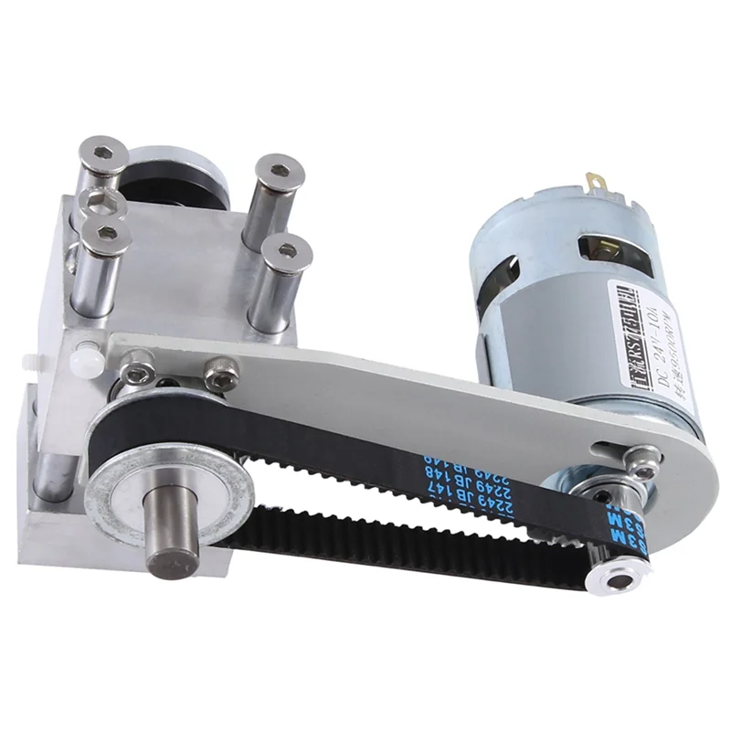 BHBD-Mini Aluminum Table Saw Lifting Spindle DIY Cutting Polishing Woodworking Accessories