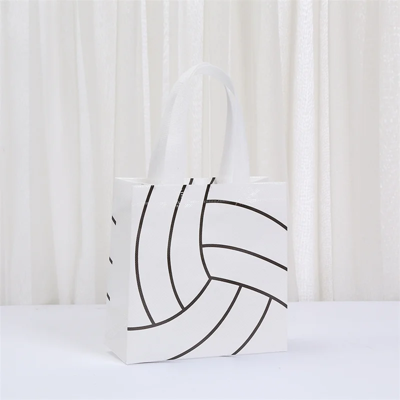 StoBag 8/20 قطعة غير المنسوجة حمل الحقائب كرة القدم الاطفال الأطفال هدية التعبئة والتغليف النسيج تخزين مقاوم للماء قابلة لإعادة الاستخدام الحقيبة حفلة عيد ميلاد #4