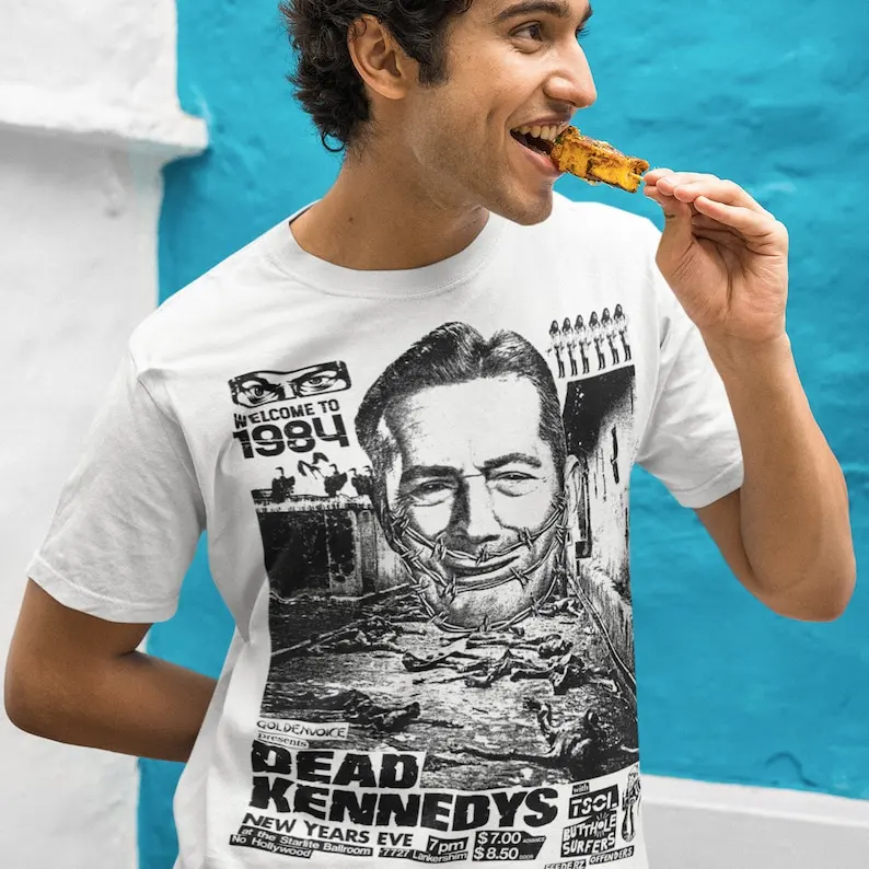 Dead Kennedys 1984 Music Poster Tee T-Shirt