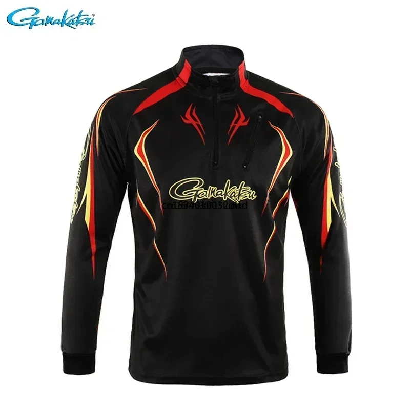 Professional Quick Dry Anti-UV Long Sleeve Fishing Shirts Outdoor Sport Hiking Clothing for Camping Sun Protection