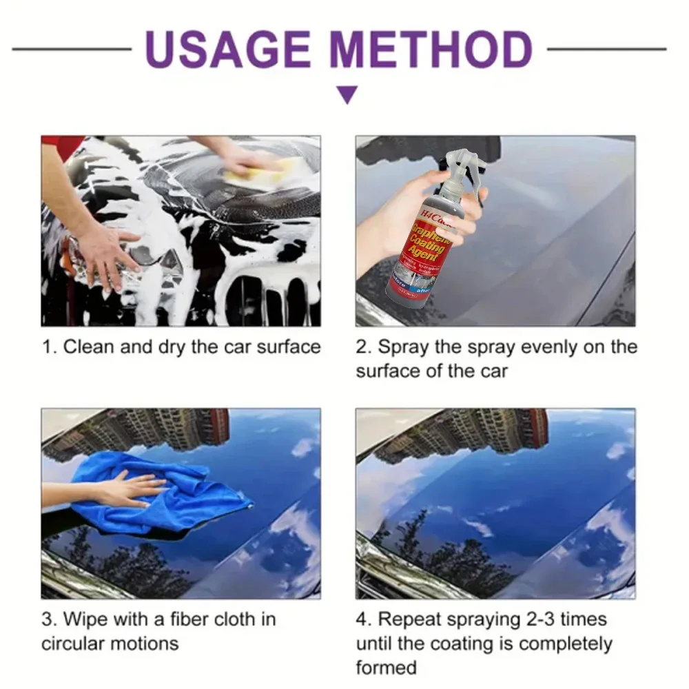 طلاء السيراميك نانو السائل مسعور طلاء السيارات البولندية سيارة الشمع رذاذ الطلاء الرعاية كريستال دائم حماية الطلاء لمعان الختم