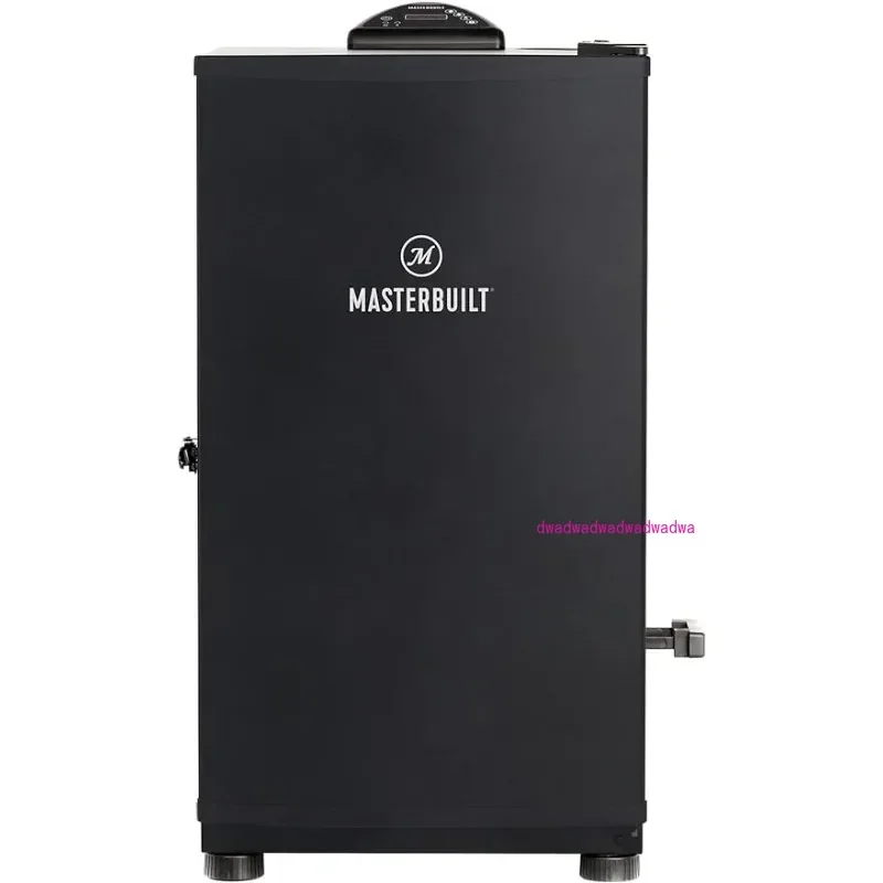 Masterbuilt® 40-Inch Digital Electric Upright Grill Smoker, 970 Square Inches Cooking Area, Chrome Smoker, Black,