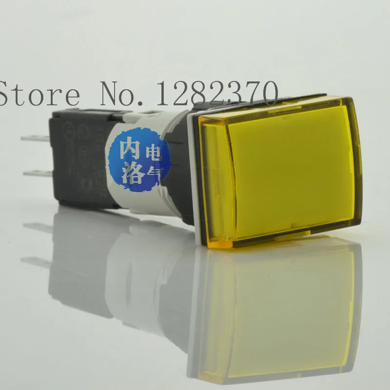 [ZOB] Imported original 16mm LED rectangular XB6DV * BB 12V~ 24V  --10pcs/lot