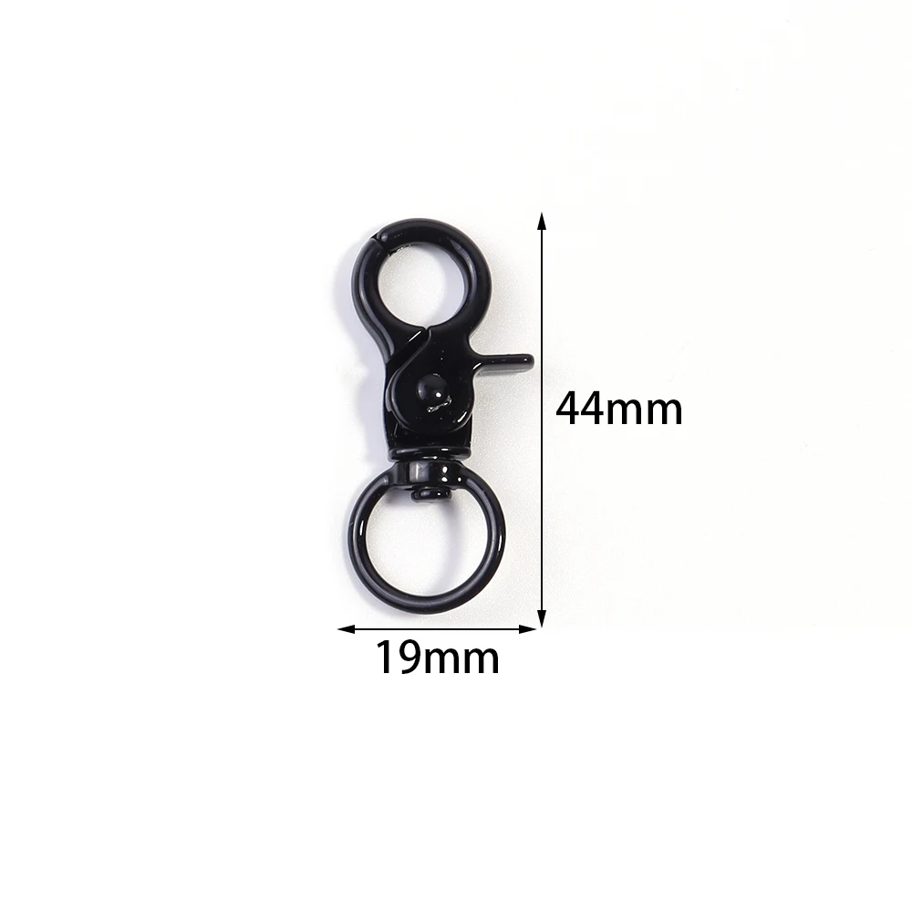 5 قطعة/الوحدة الملونة قطب مشبك قفل السنانير المفاتيح سبليت حلقة رئيسية موصل لحقيبة مفتاح سلسلة DIY بها بنفسك مستلزمات صناعة المجوهرات #2