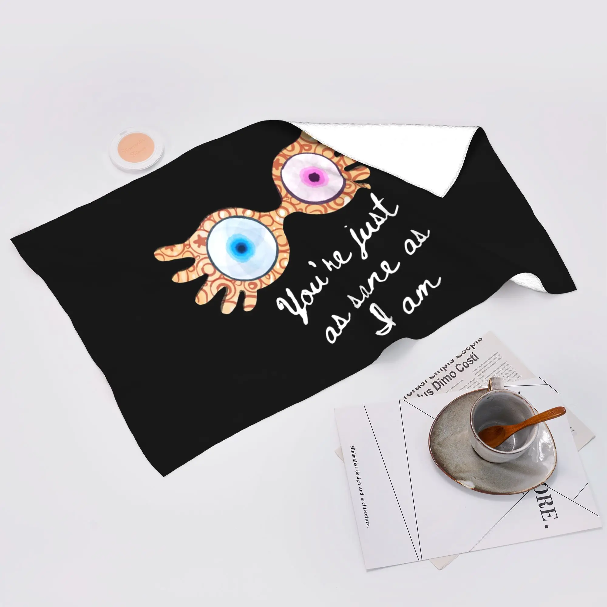 Custom You_re Just as Sane As I am - Luna Lovegood Soft Face Towel Quick Dry Pool Bath Cotton Towels Breathable