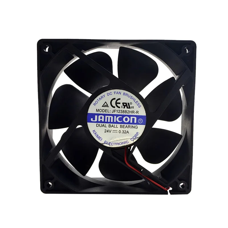 NEW ORIGINAL JF1238B2HR-R 24V 0.32A 12038 120*120*38mm 12cm COOLING FAN RADIATOR