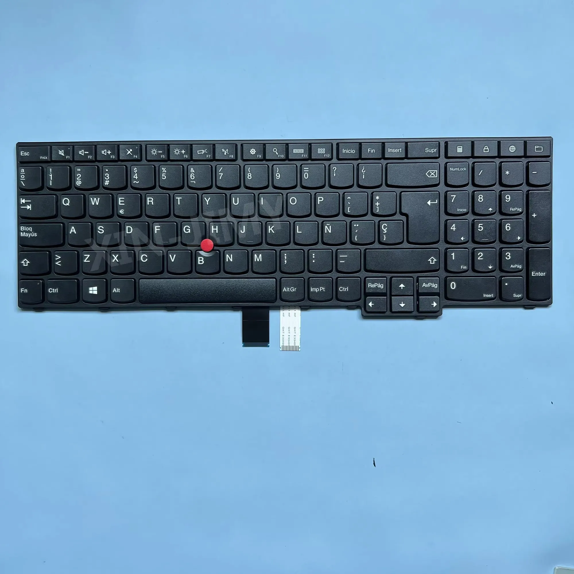 E550 espanhol teclado para lenovo thinkpad e550 e550c e555 e560 e565 teclado do portátil sp com mouse vara sem retroiluminado