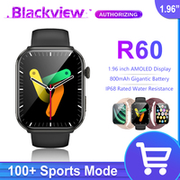 Blackview R60 Smartwatch 1.96'' Men Women Sports Watch Android IOS Smart Bracelet Smart Men's Waterproof Watch