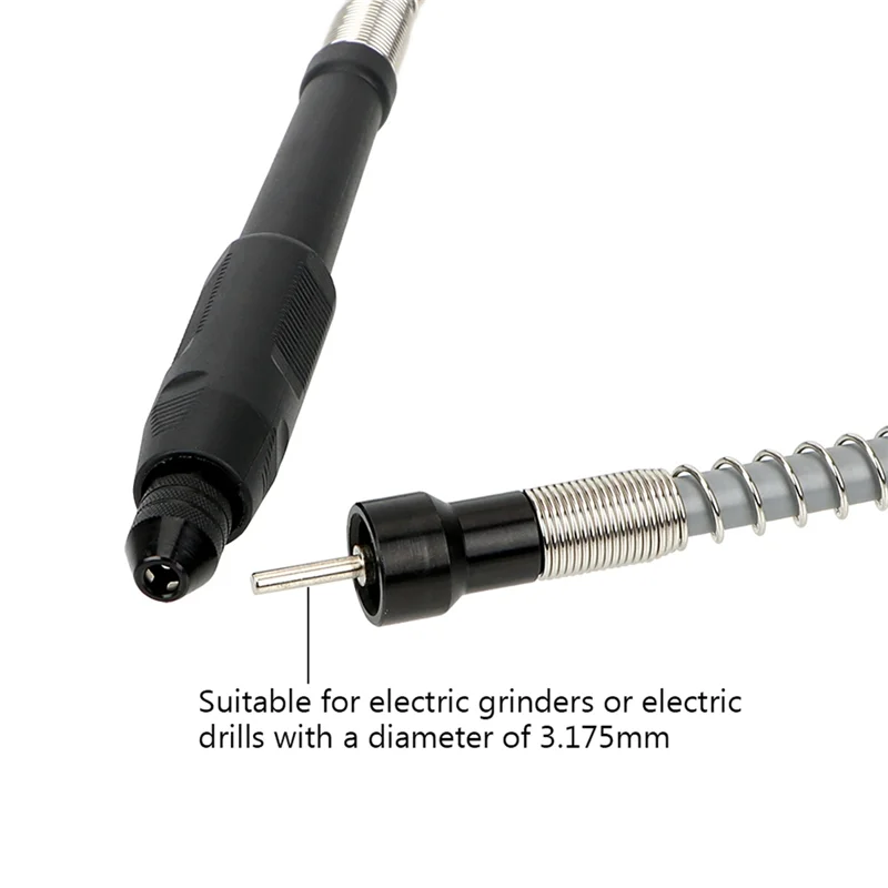 

-A95Z DIYWORK With 0.3-3.2Mm Drill Chuck Handle Grinder Flexible Shaft For Dremel 3000 Electrical Tools Accessories Soft Shaft