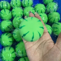 Crunchy Watermelon Squishy Stress Ball Fidget Toy Squeeze Toy Round Blocks Filled ASMR Anti Stress Release Hand Relax Gift Toy 5