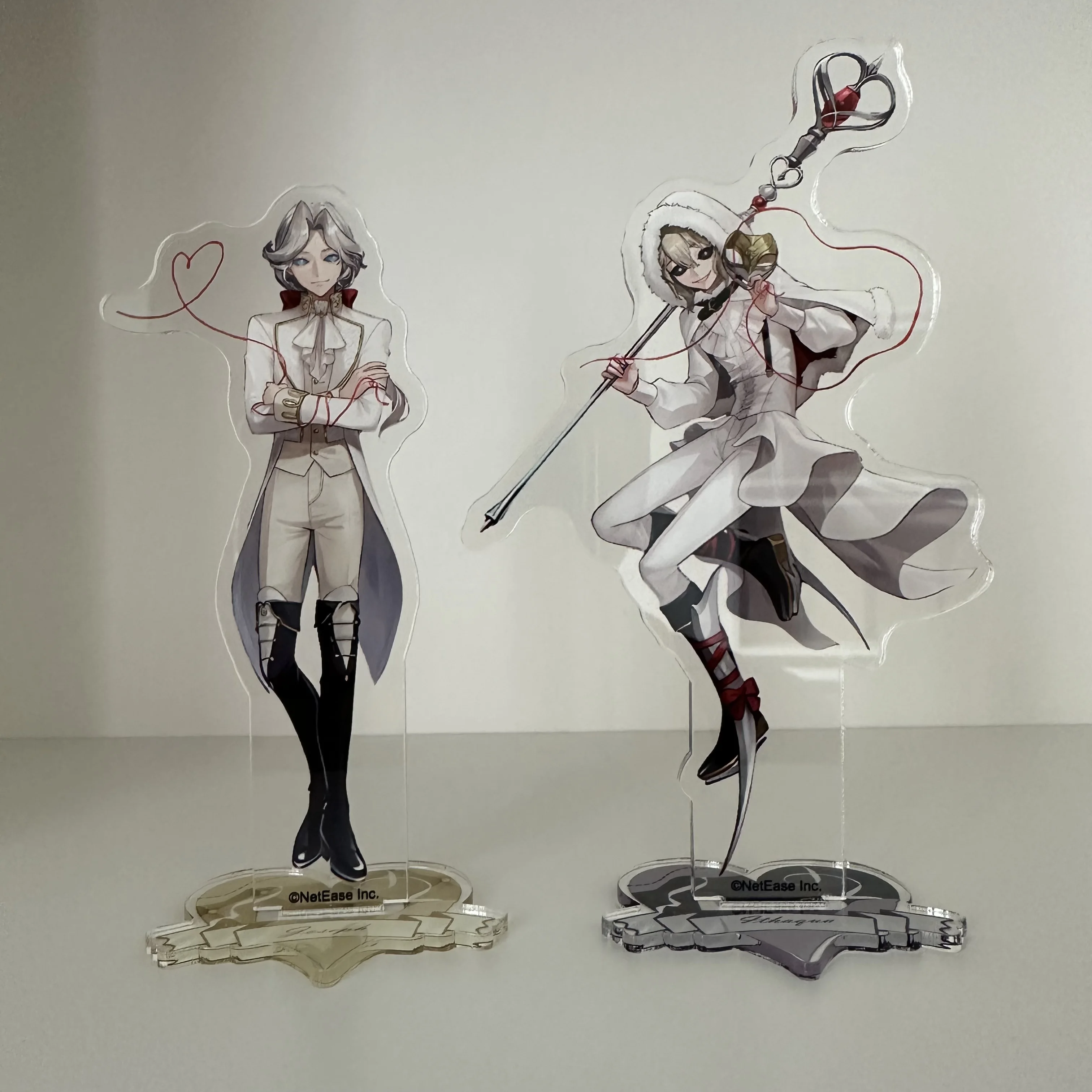 Game Identity V Anime Figures Emil Ithaqua Ada Mesmer Cosplay Acrylic Stands Model Valentine Style Desk Decor Prop Birthday Gift