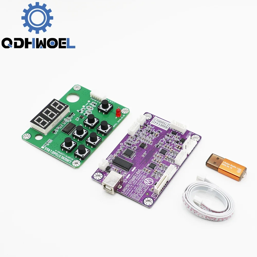 QDHWOEL LIHUIYU M3 نانو وحدة تحكم بالليزر اللوحة الرئيسية الأم + لوحة التحكم + دونغل B نظام حفارة القاطع لتقوم بها بنفسك 3020 3040 K40 #2