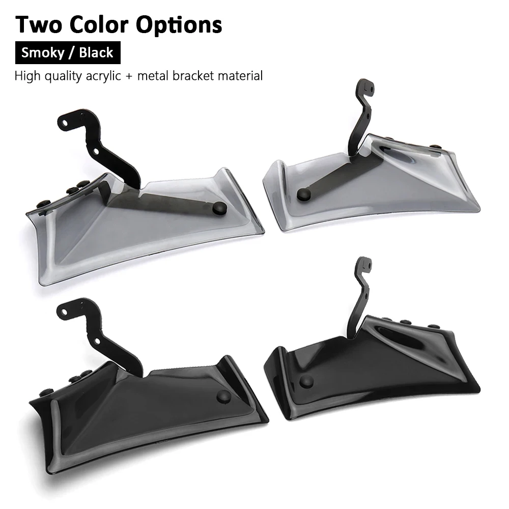 Akcesoria motocyklowe Winglet przedni spoiler akrylowy aerodynamiczny deflektor skrzydłowy dla Yamaha MT10 MT 10 MT-10 SP 2022 2023 2024