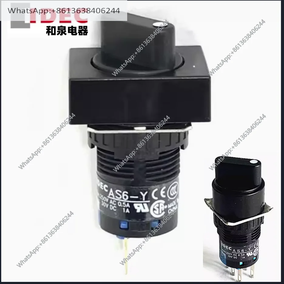 Idec Izumi AS6H-33Y2C 2Y2C 3Y2C As6M-21Y1Pc AS6H-2Y1C Interruttore AS6-Y