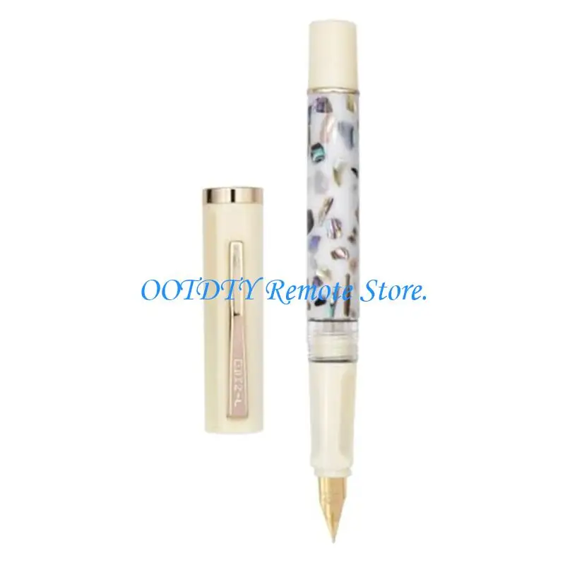 Journal Fountain Pen Pen with Clip Cap and Two Supported Filling Methods