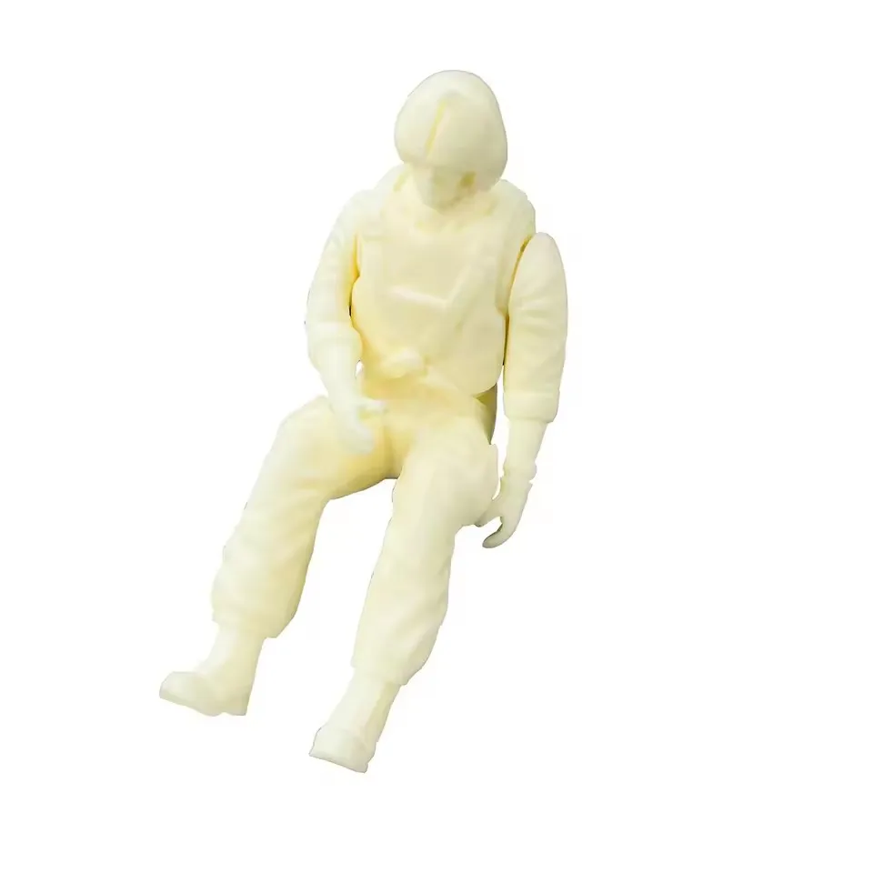 ロバンパイロットフィギュア兵士玩具（500/600/700/800ロバンRCヘリコプター用）スケール胴体スペアパーツ（RC飛行機ヘリコプター用）