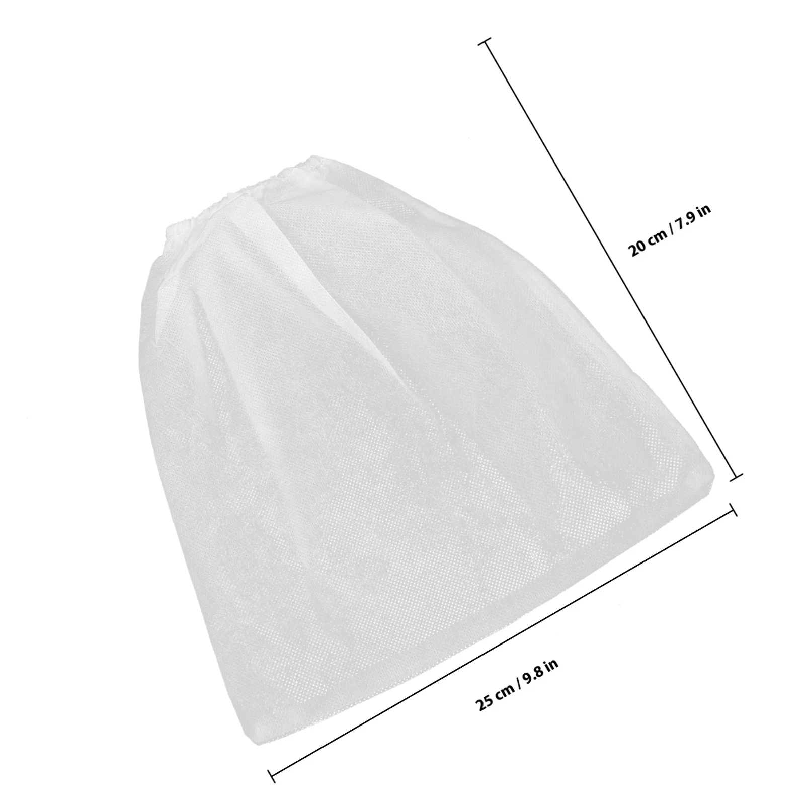 10 個の交換用集塵バッグ爪用コンパクトダストクリーナーバッグマニキュアツール用ネイルアートサプライポーチ